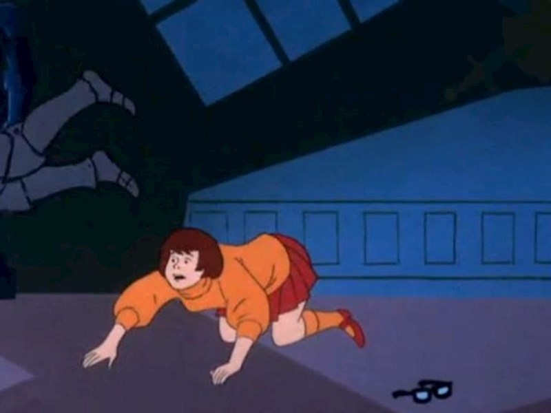 Kad izgubim naočale pa potrošim pola dana tražeći ih jer ništa ne vidim bez njih