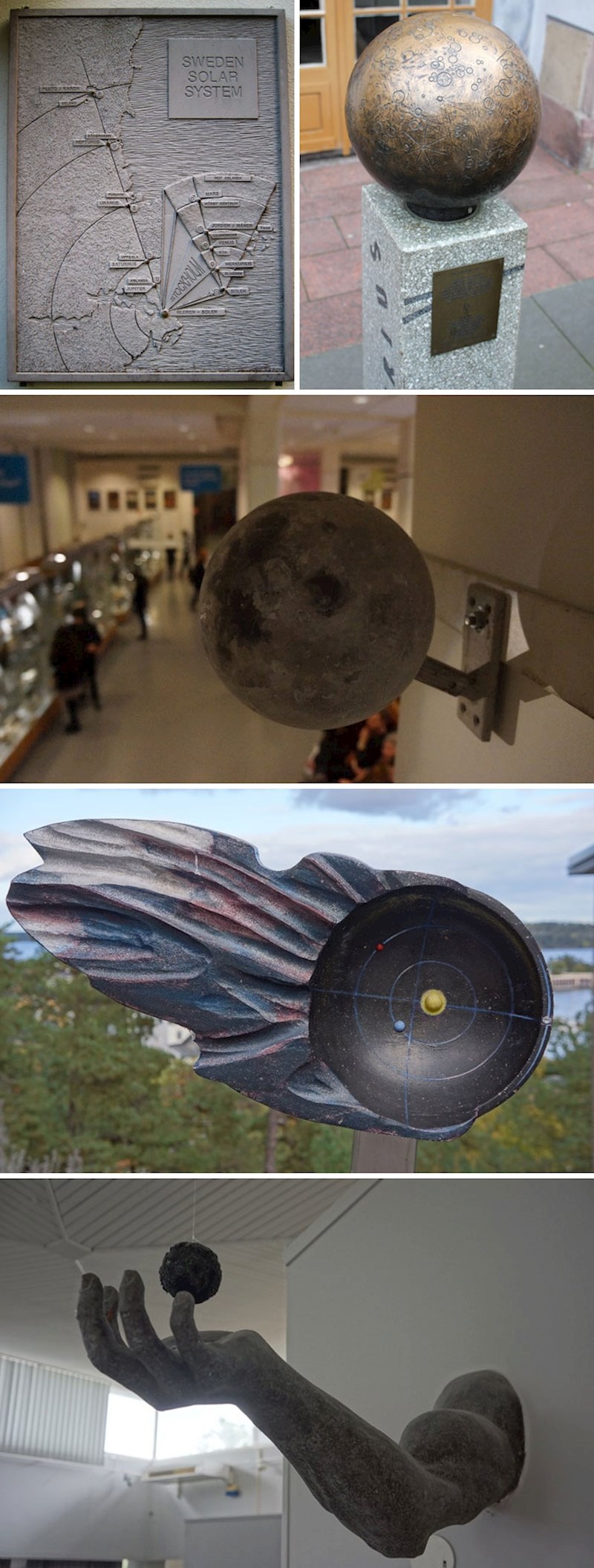 Švedska ima najveći model solarnog sustava, proteže se 950 kilometara