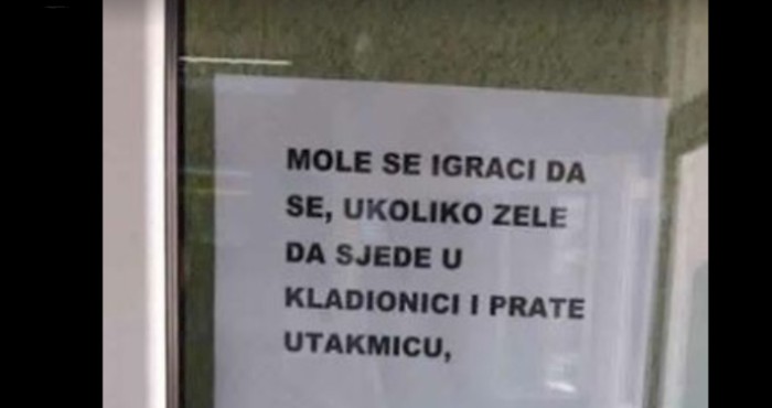 Urnebesna poruka na vratima jedne kladionice postala je hit na društvenim mrežama