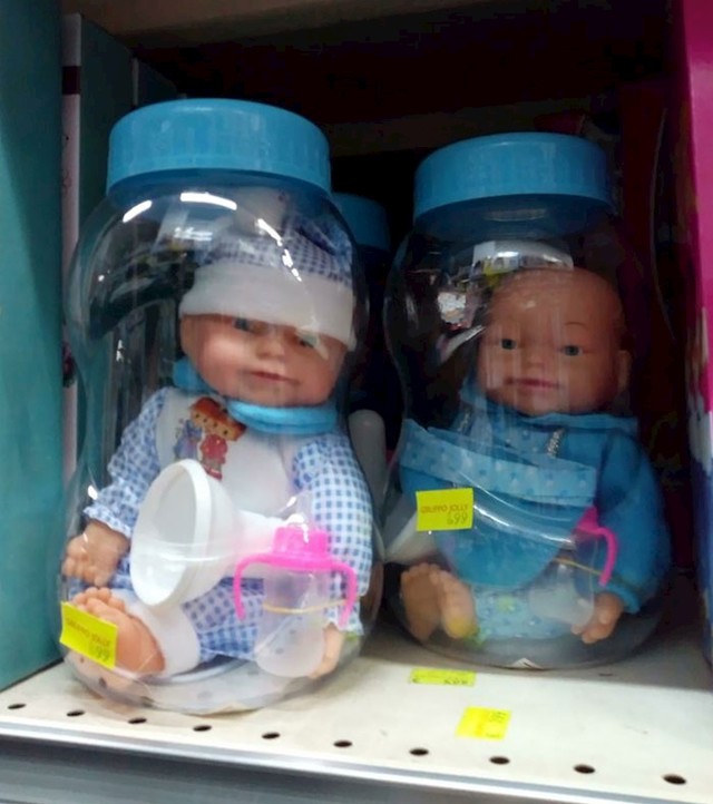 Zašto su bebe u tegli ako mi netko može objasnitit?