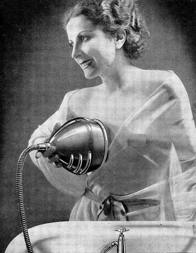Uređaj za pranje grudi, 1930te
