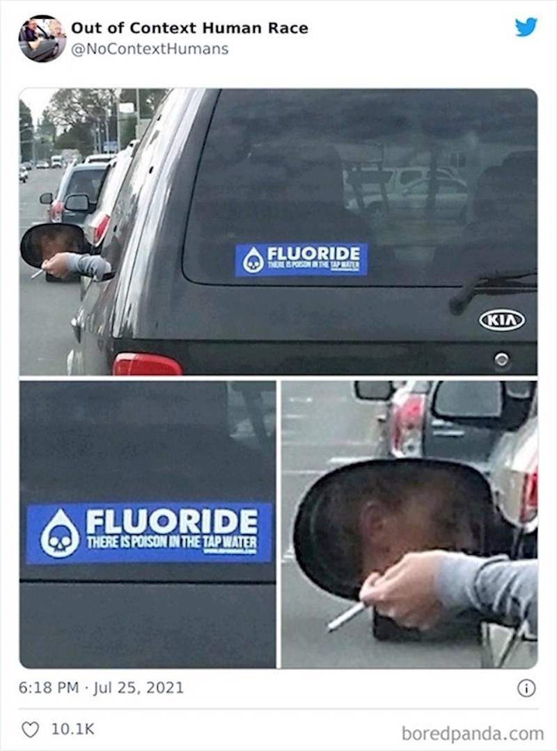 Voda nas truje, ali cigarete su ok