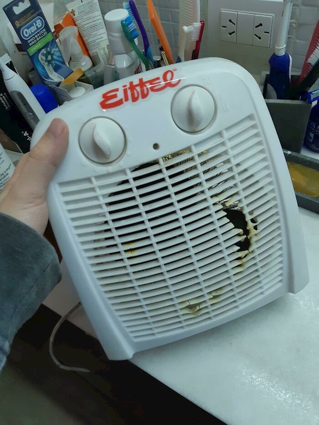 Kad se upali na najjače, rastopi sam sebe