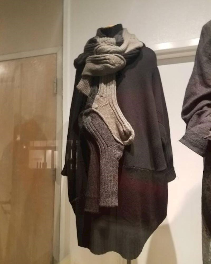 Šal napravljen od čarapa