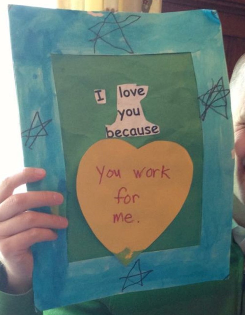 Ovo je napravio za Dan očeva