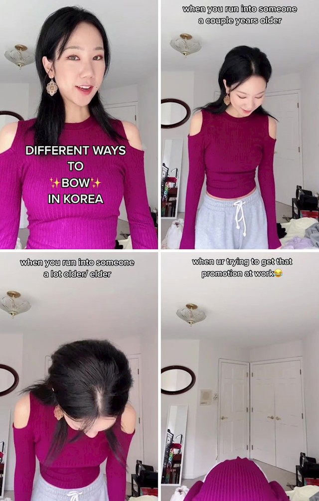 Različiti načini naklona u Koreji