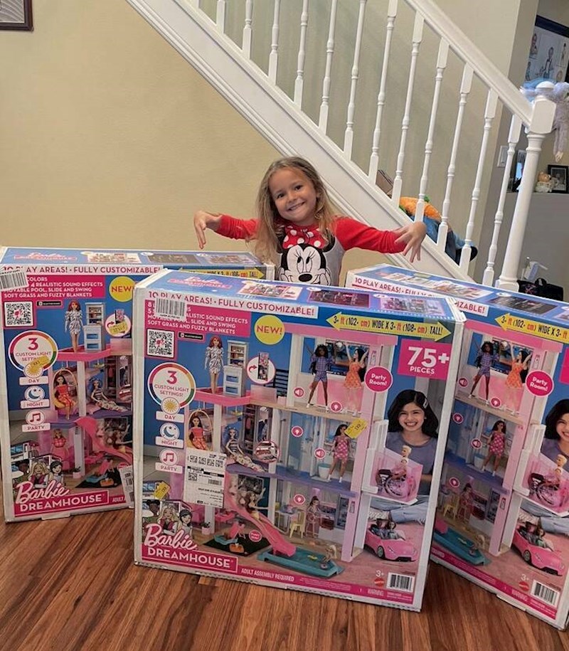 Uzela je mamin mob i naručila SVE barbie kuće koje je mogla