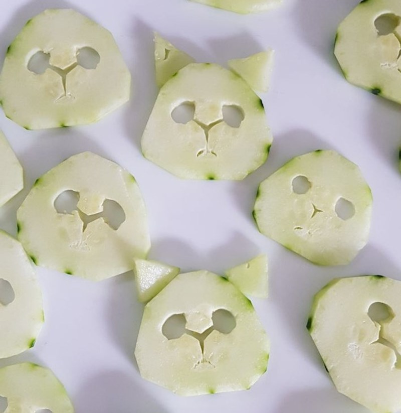 Moj krastavac izgleda kao namrgođena maca