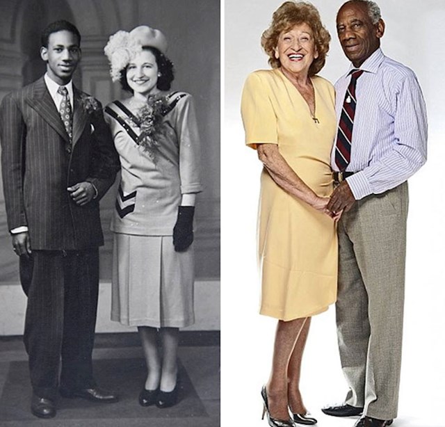Njena obitelj je se odrekla kad se udala za svog supruga crnca, davne 1948, sada su 70 godina u braku