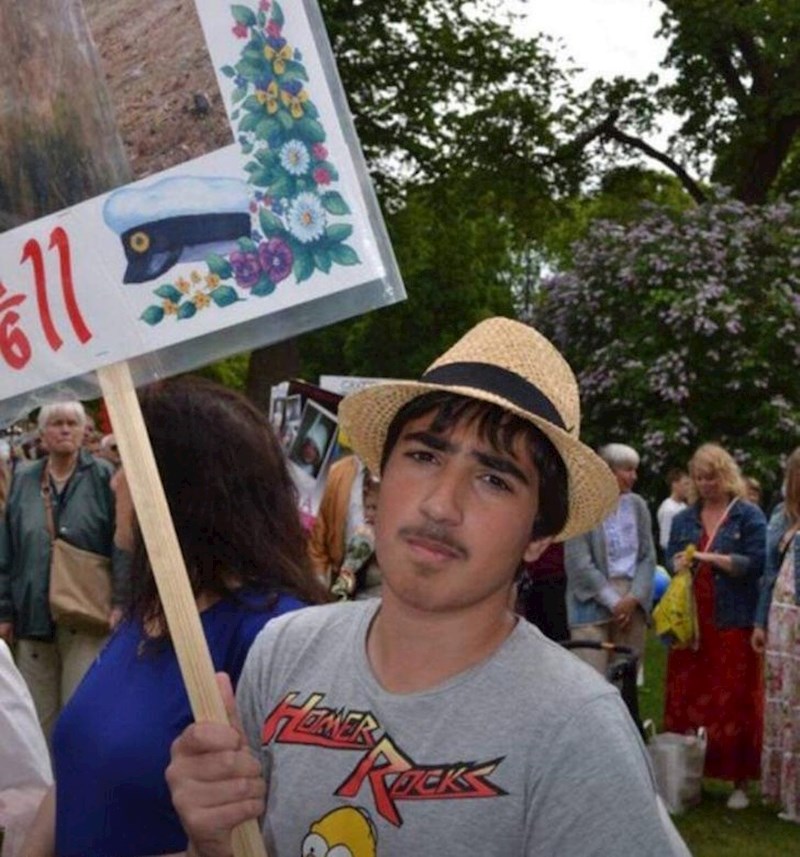 Na ovoj fotki imam 13 godina