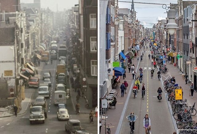 Amsterdam je danas grad bicikala, prije 50 godina nije bio