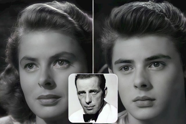 Ingrid Bergman i Humphrey Bogart (Casablanca)