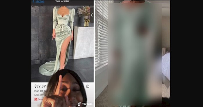 Djevojka je naručila seksi haljinu online, morate vidjeti što je zapravo dobila