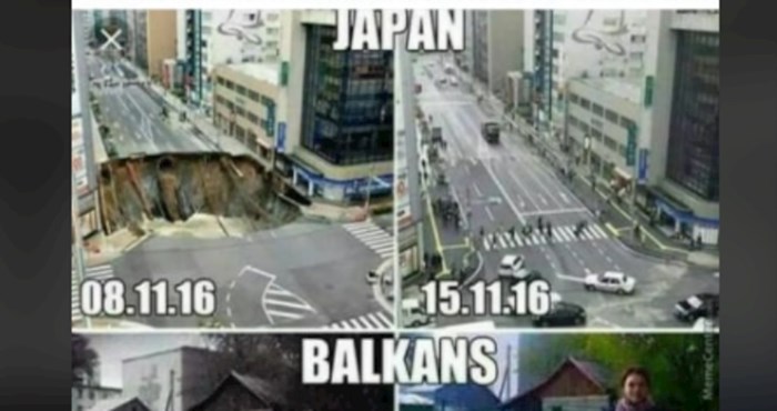 Japan i Balkan razlikuju se po mnogo toga, ali ova fotka je genijalno sumirala sve i postala hit
