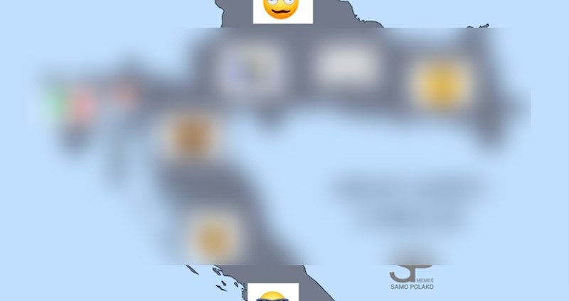 Netko je svaku hrvatsku regiju opisao jednim emojijem, prilično je točna
