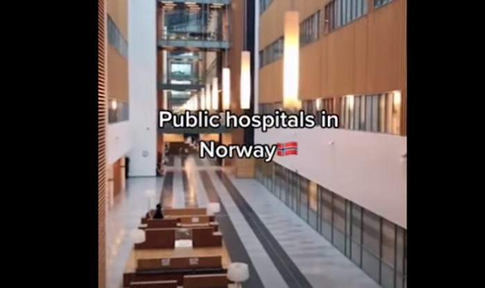 Netko je snimio kako izgleda tipična bolnica u Norveškoj, internet je u šoku