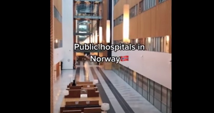 Netko je snimio kako izgleda tipična bolnica u Norveškoj, internet je u šoku
