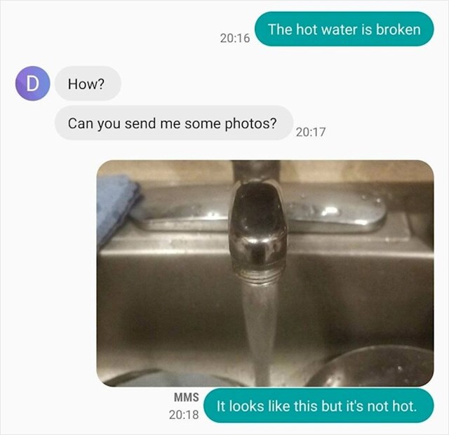 Tražio je fotografiju kao dokaz da nema tople vode