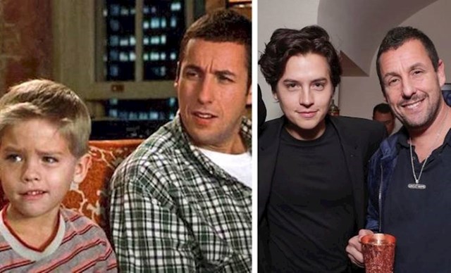 Cole Sprouse i Adam Sandler (Julian “Frankenstien” McGrath i Sonny Koufax)