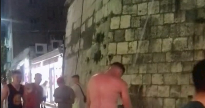 Širi se luda snimka iz centra Splita, mnogi su ostali zgroženi ovim scenama