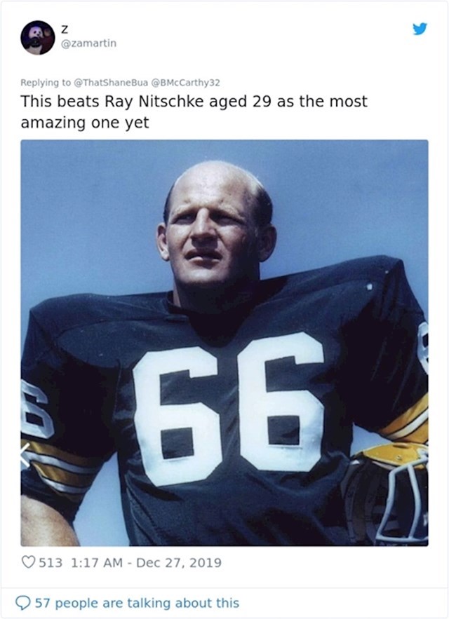 Ray Nitschke ovdje ima 29 godina