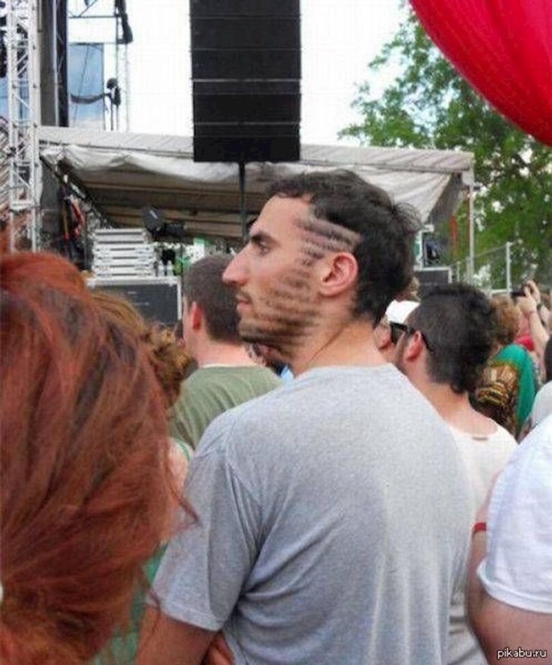 Izgleda kao da se borio s vukovima