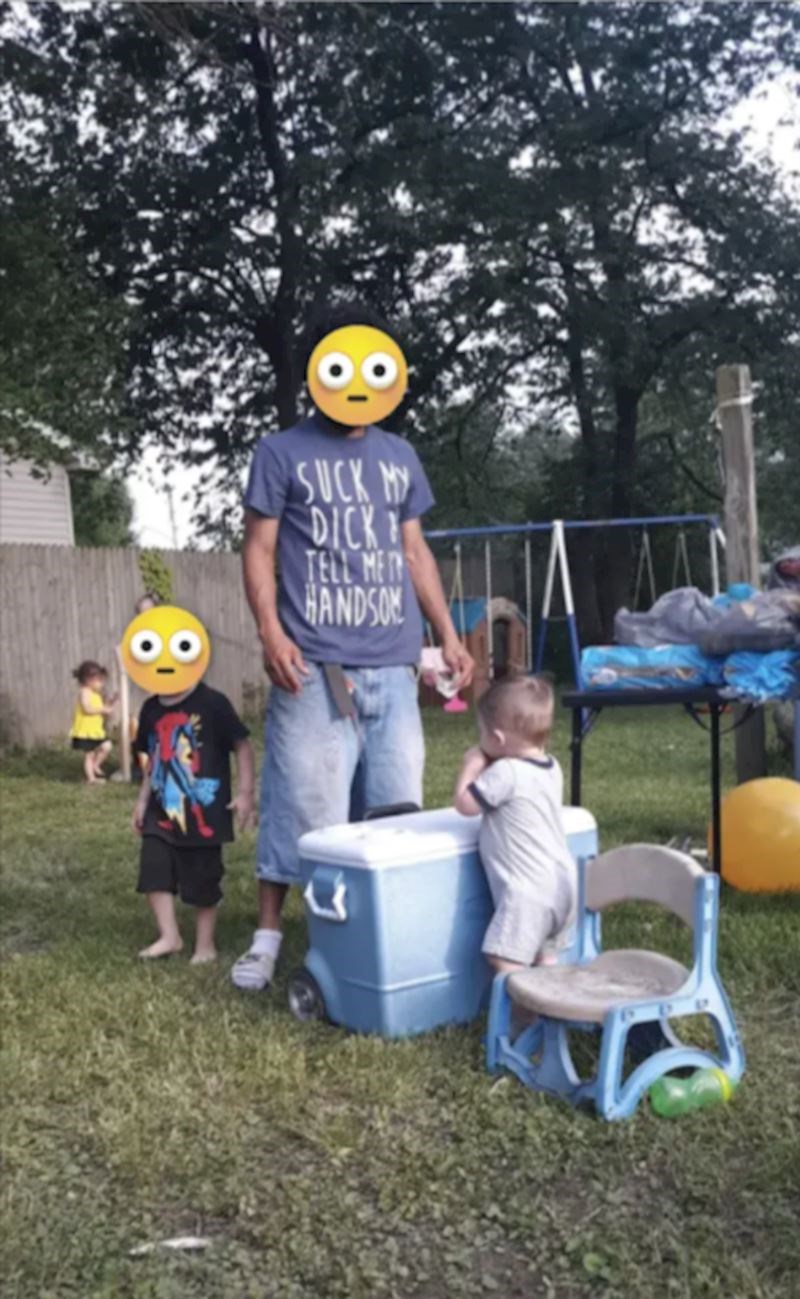 Krasna majica za dječji rođendan