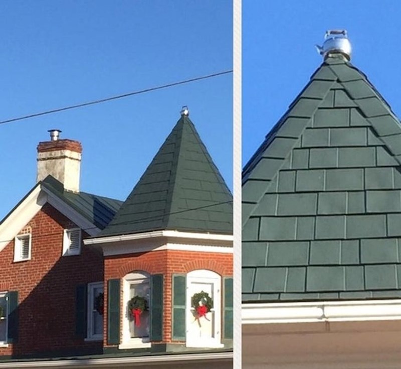 Kuća s čajnikom na vrhu