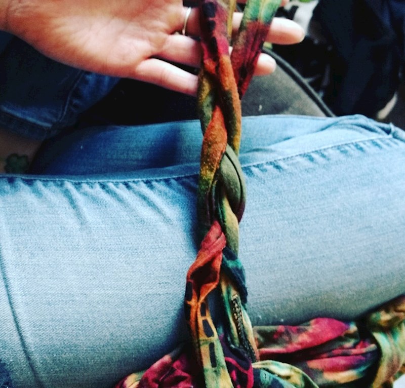 Izgleda da je moja sušilica naučila plesti pletenicu