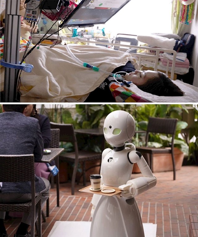 Paralizirane osobe u Japanu mogu se zaposliti na poslovima upravljanja i kontrole uslužnih robota