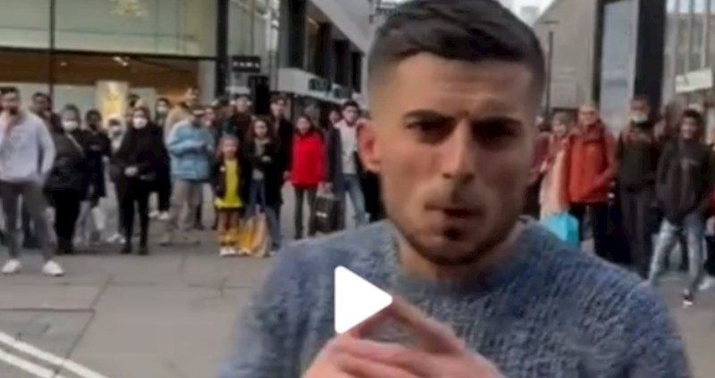 Albanski ulični umjetnik skupio je milijun pregleda zbog onog što je izveo u Nizozemskoj