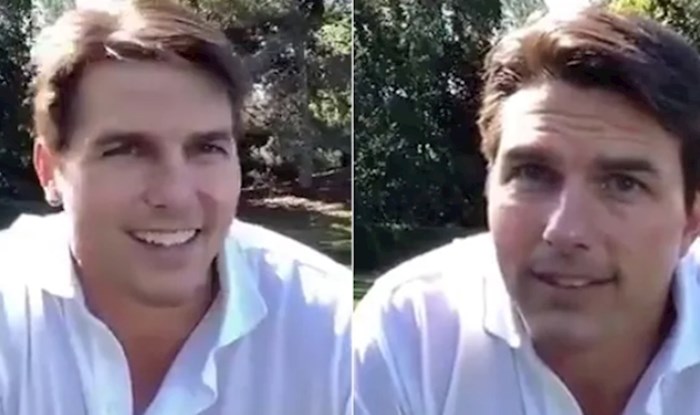 Pogledajte ovaj kratki video i ostat ćete u šoku kad shvatite tko je na snimci (nije Tom Cruise)