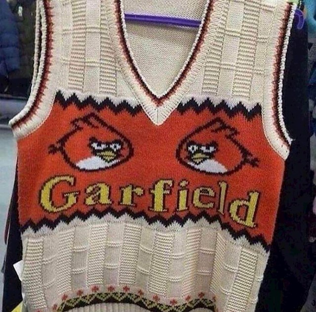 Angry Garfield?