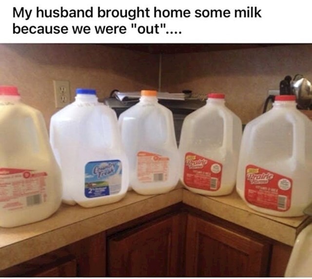 "Otišao je u trgovinu jer nam je nestalo mlijeka"
