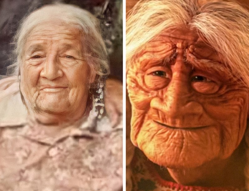 “Prabaka moje prijateljice izgleda kao baka iz filma, Coco.”