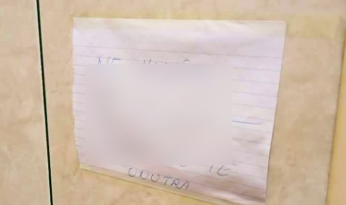 Natpis u WC-u u Dalmaciji jedne nasmijao, druge zgrozio: Više pravopisnih grešaka nego slova!