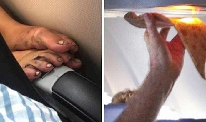 Putnici su podijelili slike najčudnijih prizora koje su vidjeli tijekom leta
