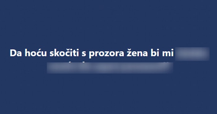 Svi dijele ovu urnebesnu foru na Facebooku, smislio ju je netko jako naživciran