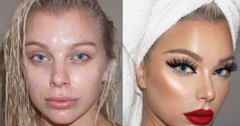 12 djevojaka je pokazalo kako izgledaju sa i bez šminke, pogledajte fotke