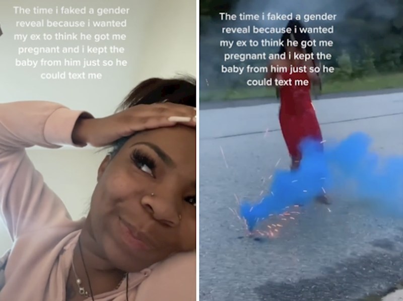 Lagala sam da sam trudna samo da mi se bivši javi jer misli da je dijete njegovo