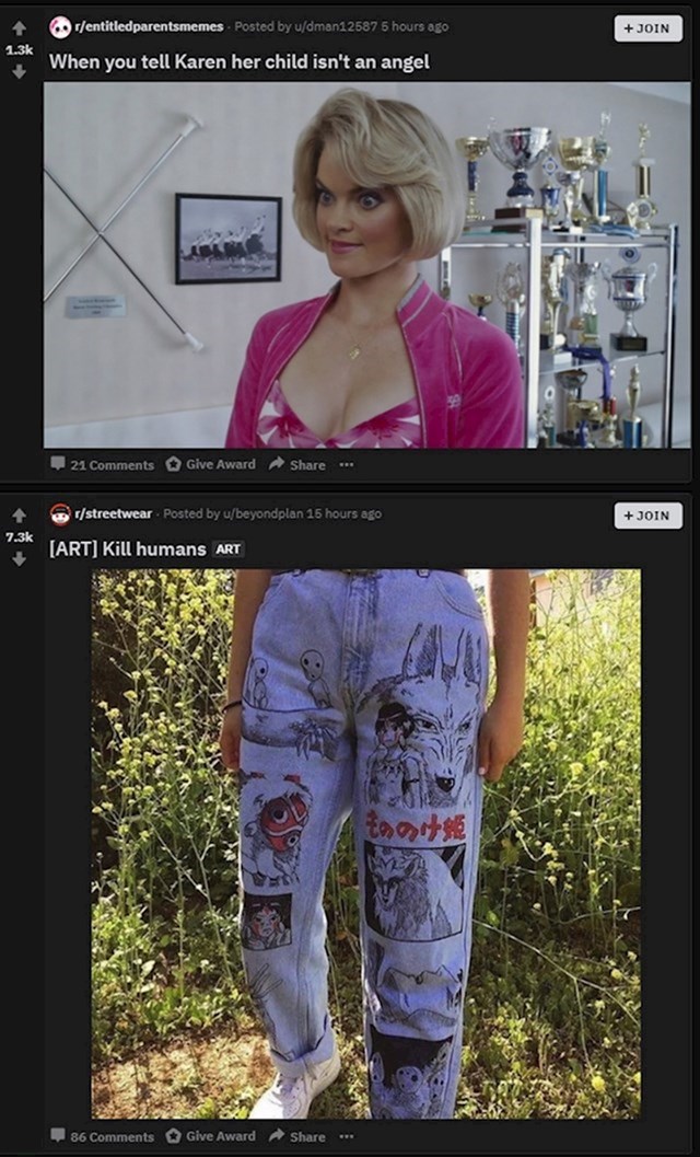 Pretraživao sam reddit i ove dvije fotke su se savršeno poklopile