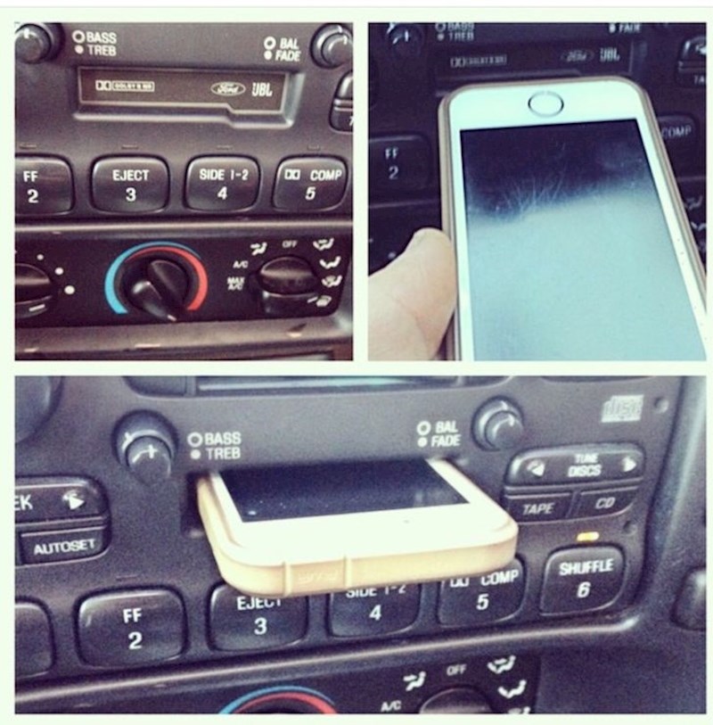 Brat me zvao da mu punjač u autu ništa ne valja i da mu je ogrebao mobitel, pitao sam ga je li ga ispravno koristi, poslao mi je ove fotke 🤦