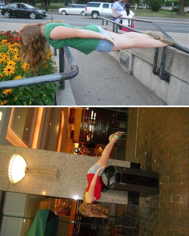 Mama me odvela na izlet, cijelo vrijeme sam radila "planking"