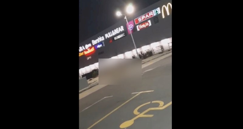 Viralna snimka iz Zadra: Pogledajte tko je došao u posjet šoping centru