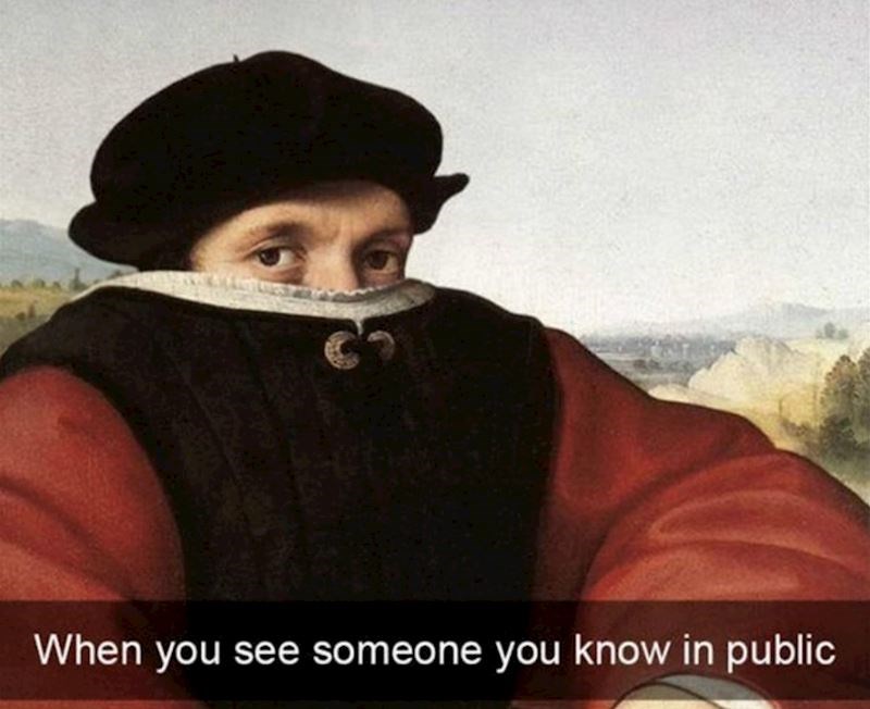 Kad vidiš nekog polupoznatog na ulici