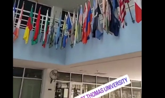 Tip je snimio zastave na popularnom sveučilištu u SAD-u, Hrvatima se scena nikako neće svidjeti