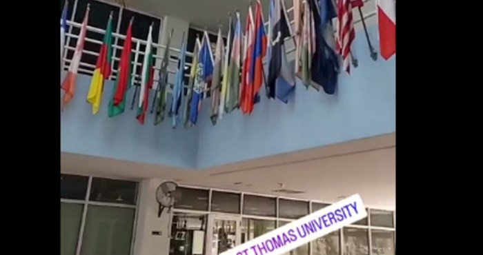 Tip je snimio zastave na popularnom sveučilištu u SAD-u, Hrvatima se scena nikako neće svidjeti