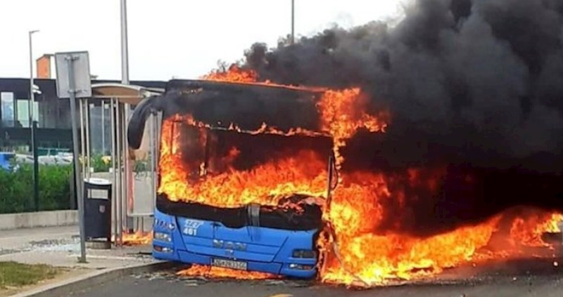 Nakon što se ZET-ov bus zapalio - svi dijele ovu urnebesnu foru