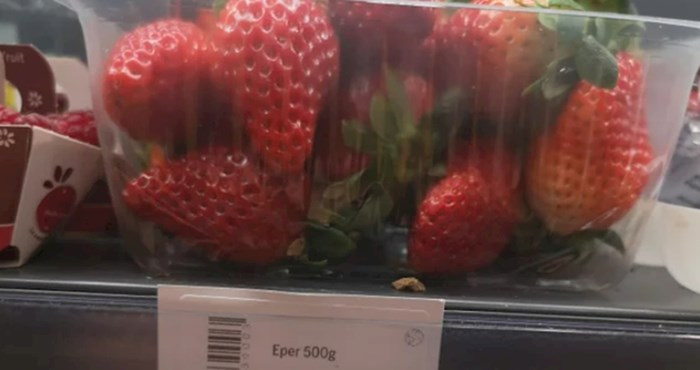 Internetom se širi fotka jagoda iz mađarske trgovine, šokirat ćete se kad vidite koliko koštaju