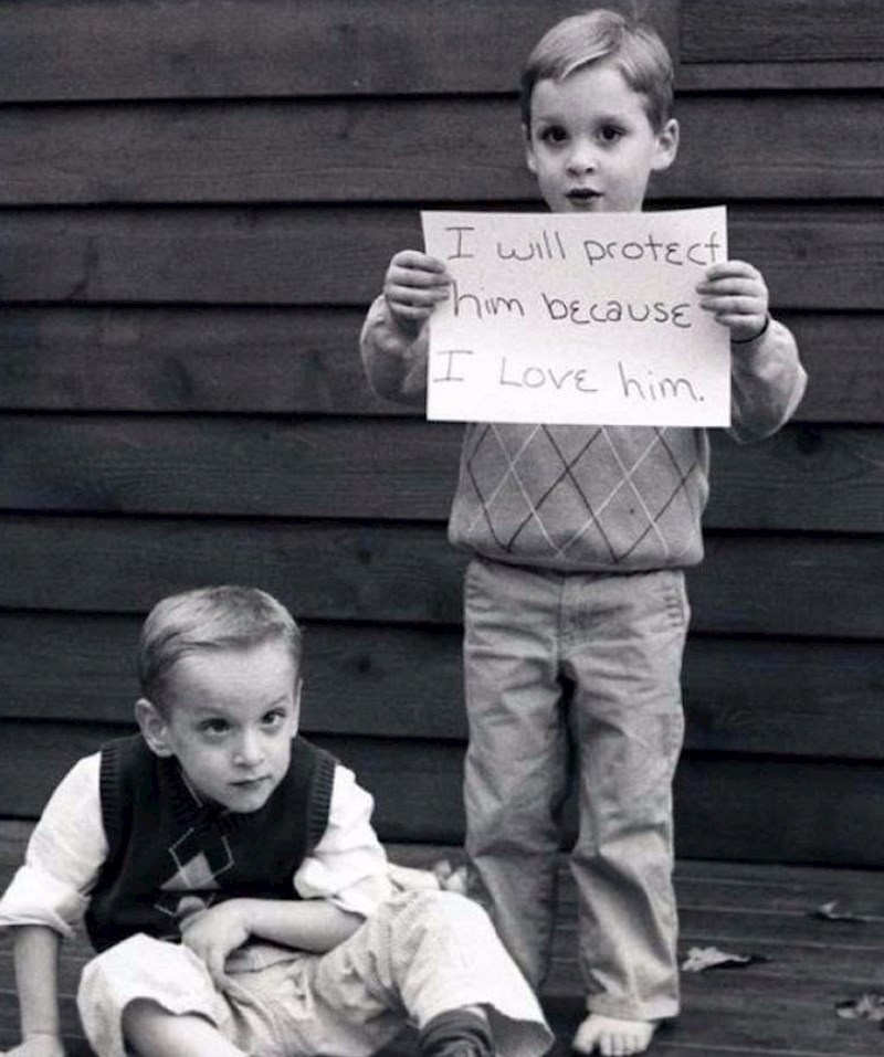 "Zaštitit ću ga jer ga volim."